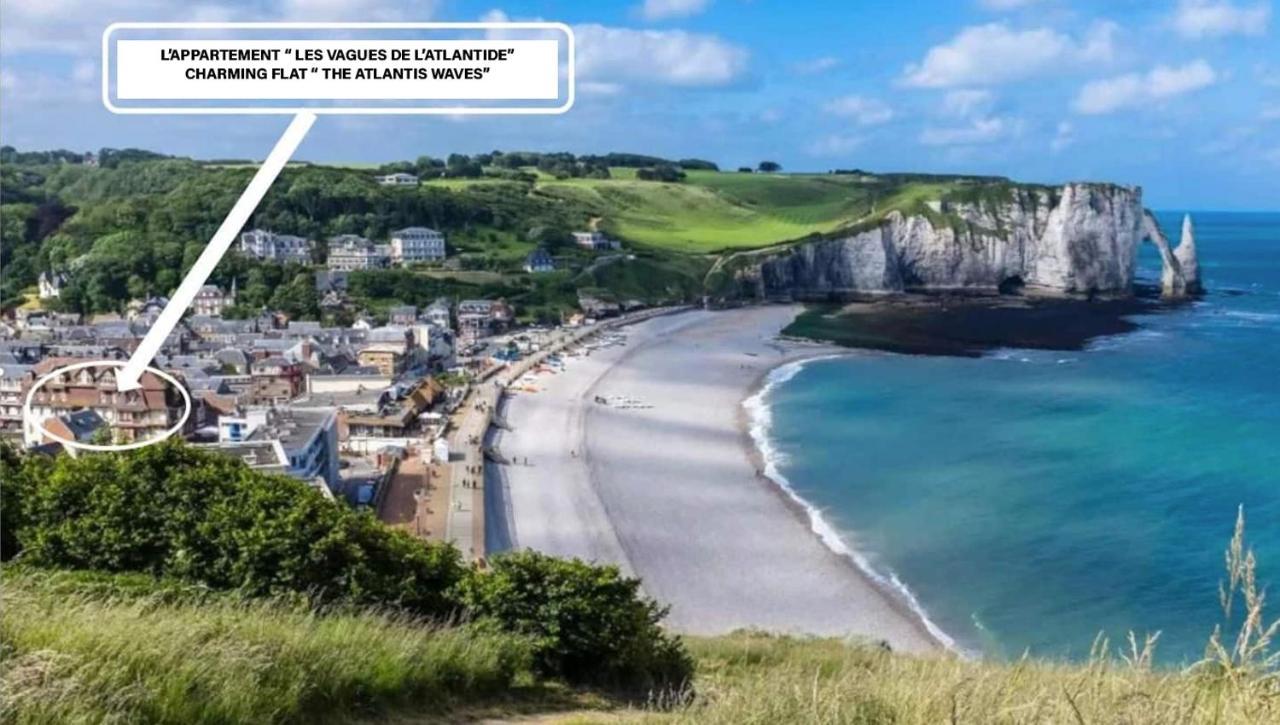Etretat - Centre Plage - Gite Les Vagues De L'Atlantide מראה חיצוני תמונה